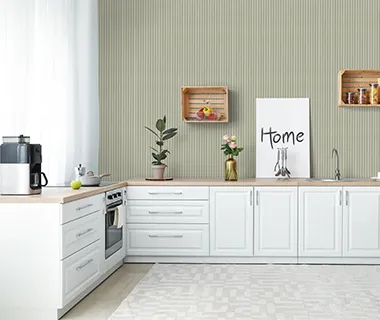 PreMo Wall Fluted Panel Pastel Series - Green Gray