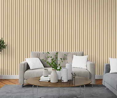 PreMo Wall Fluted Panel 3D Series - 3D BonLux Beige