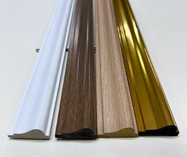 PreMo Wall Wainscoting - PS-JX71-W(WHITE), PS-JX71-E23(WALNUT), PS-JX88-706T(BEIGE), PS-JX71-G081(GOLD)